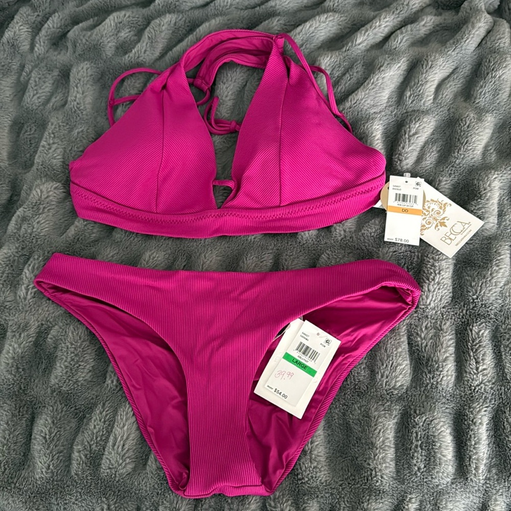 Becca brand, two piece swim suit